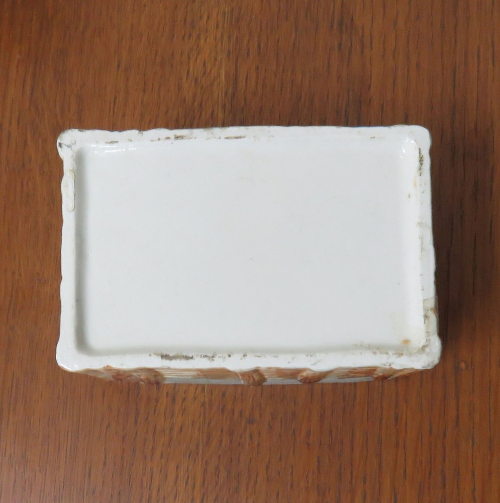 Vintage Ceramic Ducks 3D Trinket Box