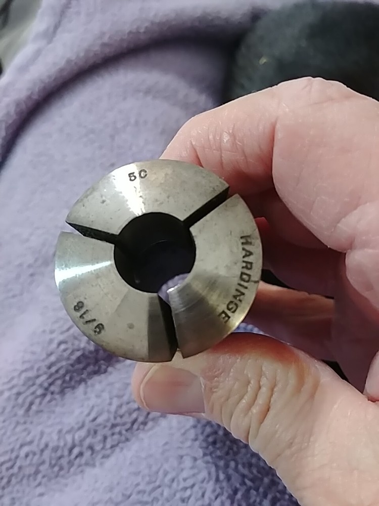 9/16" Hardinge 5C Round Collet External Threads Only