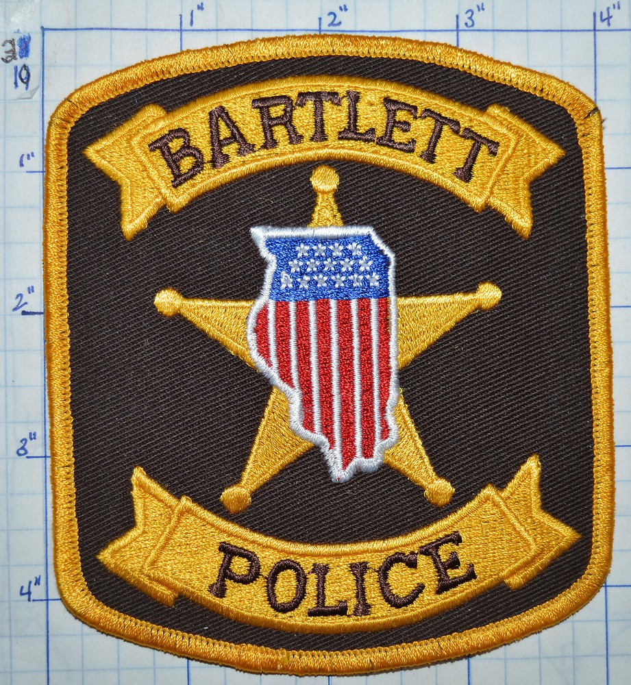 ILLINOIS, BARTLETT POLICE DEPT PATCH