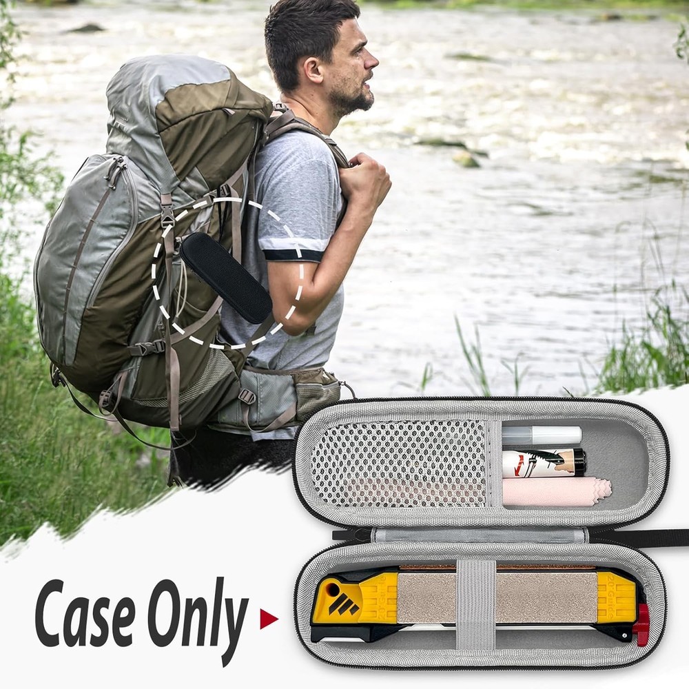 Hard Travel Carrying Case for Work Sharp Guided Field Sharpener Black