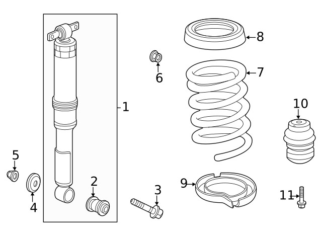 Genuine Honda Coil Spring 52441-TK8-A03