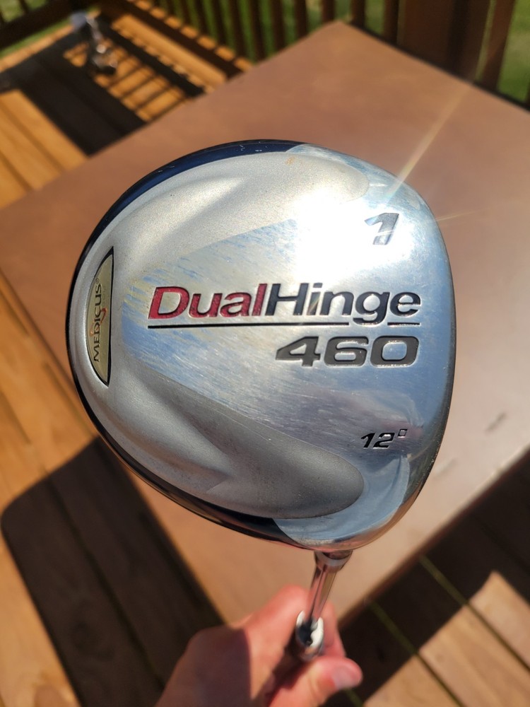Medicus Dual Hinge 12° 460 Training Aid Driver Right Regular Flex Head Cover 43”