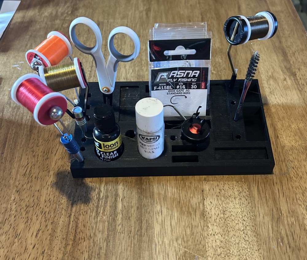 fly tying tool caddy