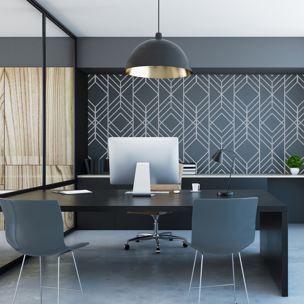 Reusable Allover Plastic Stencil // VERTICAL LINES