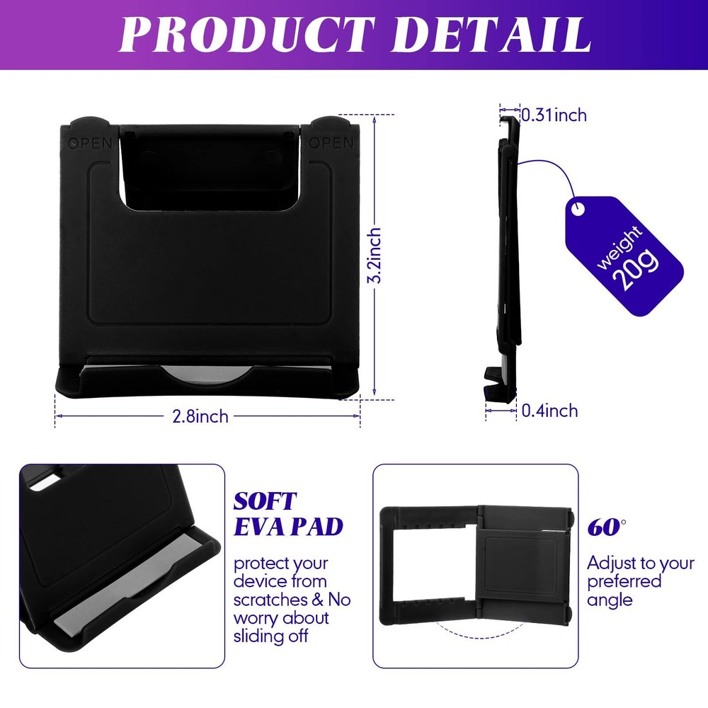 Cell Phone Stand Bulk Foldable Tablet Mount Adjustable Universal 36 Pieces