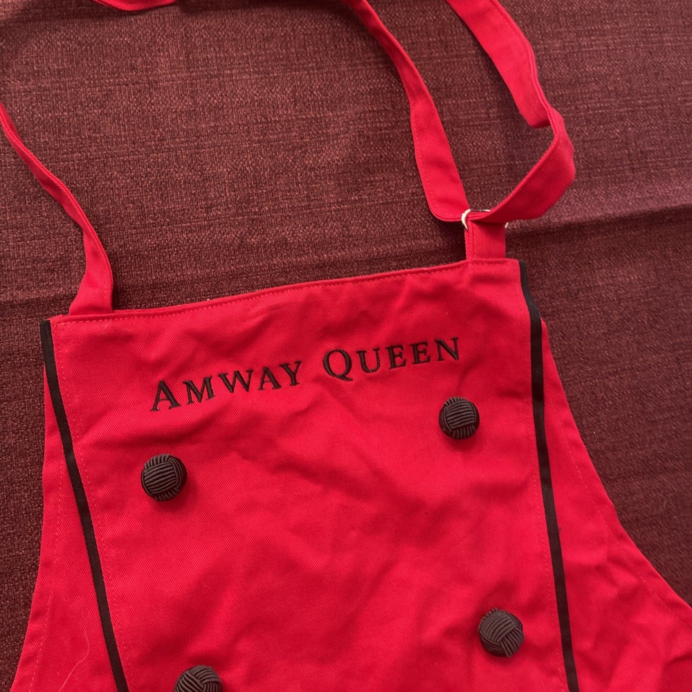 Amway Queen Red Apron
