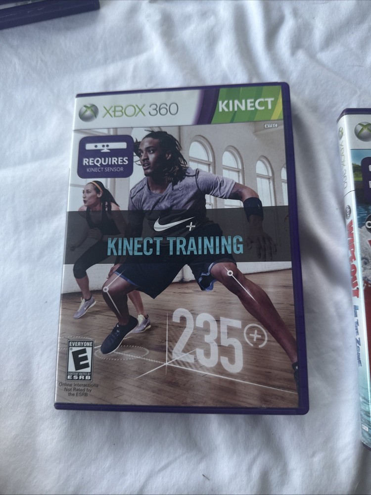 Microsoft Xbox 360 Kinect Connect Motion Sensor Bar W/ 4 Games!