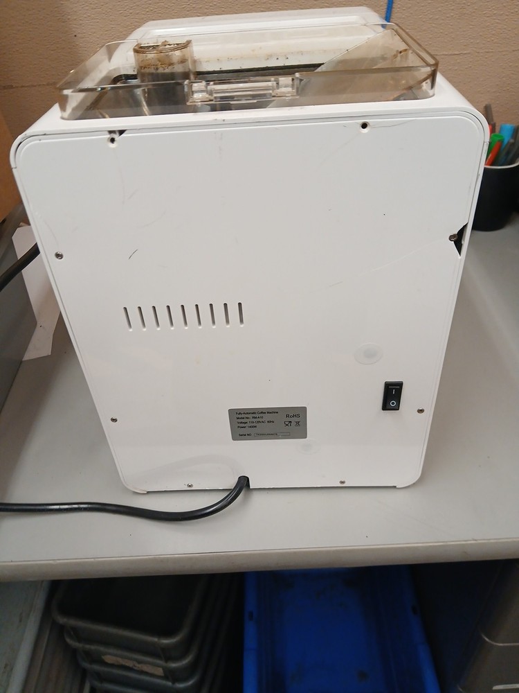 Terra Kaffe TK-01 Super Automatic Espresso Machine RM-A10 White Read!!!