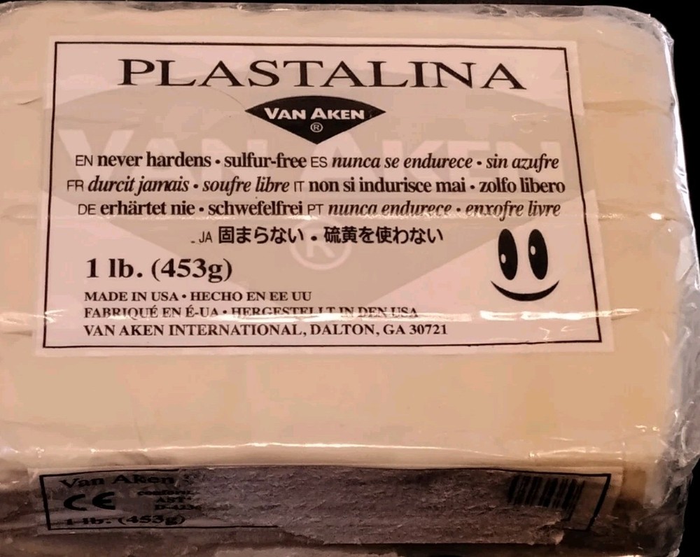 Van Aaken Modeling Clay 1lb Ivory