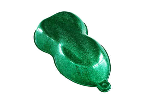 METAL FLAKE GLITTER - EMERALD GREEN