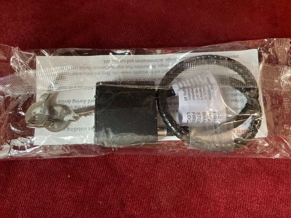 RUGER FIRERAM CABLE LOCK