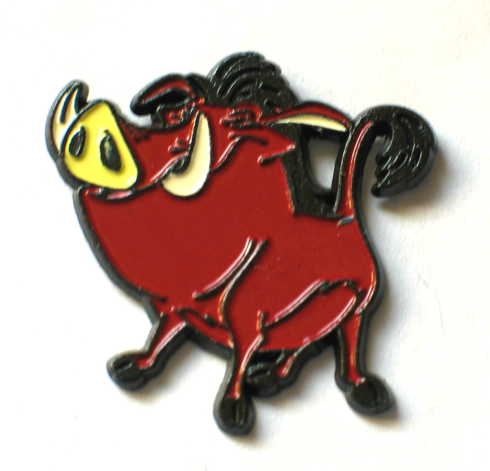 Pumba Lion King Character  Lapel Pin