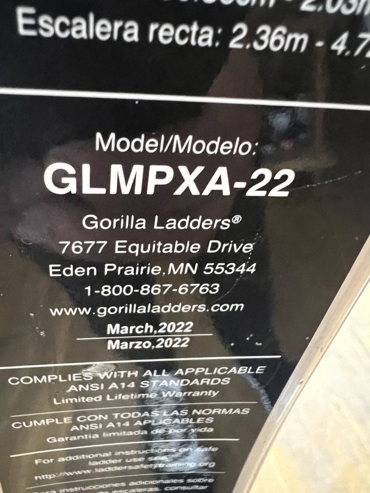 Gorilla Ladders GLMPXA-22 Multi-Position Ladder