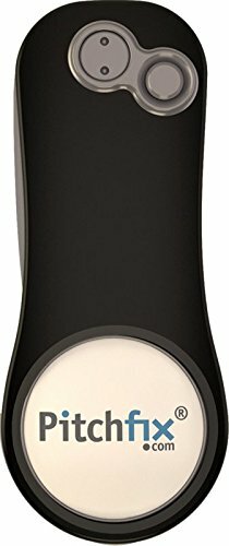 PITCHFIX HYBRID 2.0 BLACK/WHITE GOLF DIVOT TOOL
