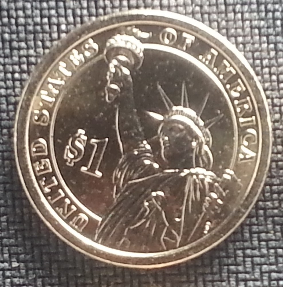 2011 D James Garfield Presidential Dollar From Mint Roll