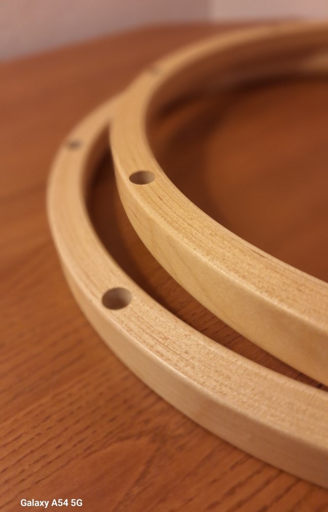 14" Maple Rims for Tom Toms