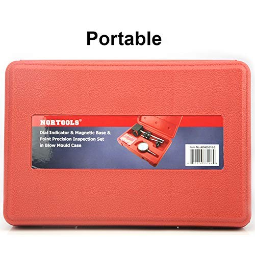 Magnetic Base 0-1.0" Dial Indicator & Point Set - Dial Test Indicator