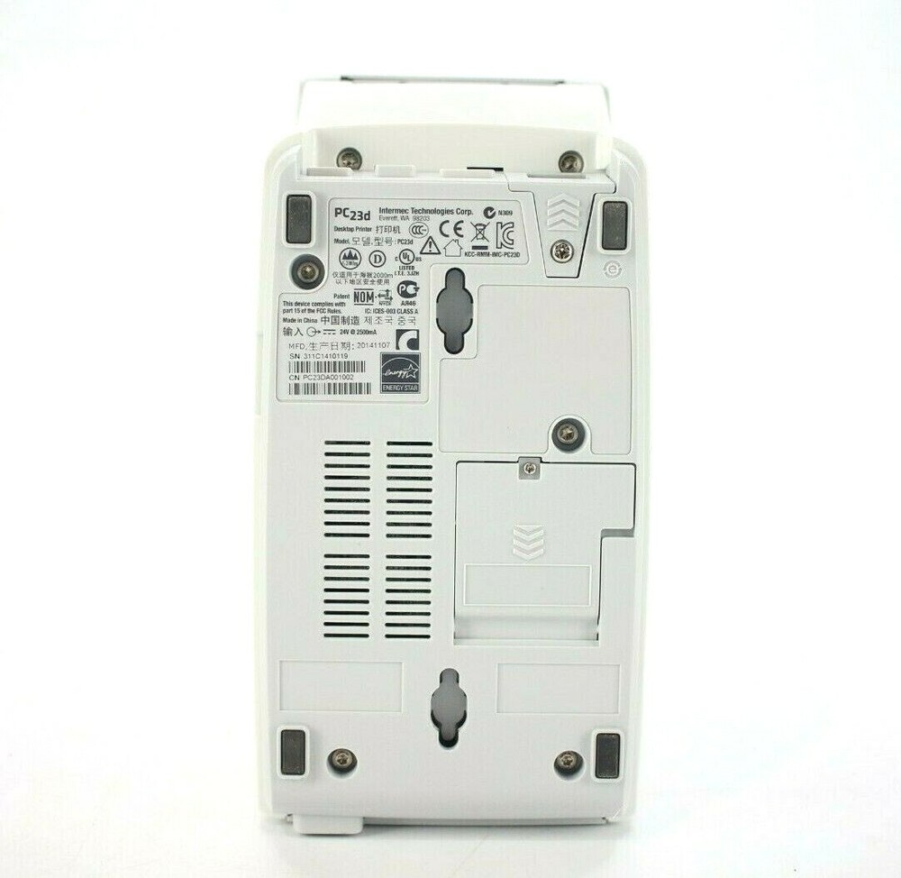 Honeywell Intermec PC23d EasyCoder Thermal Label Printer w/ Power Supply (BHR)