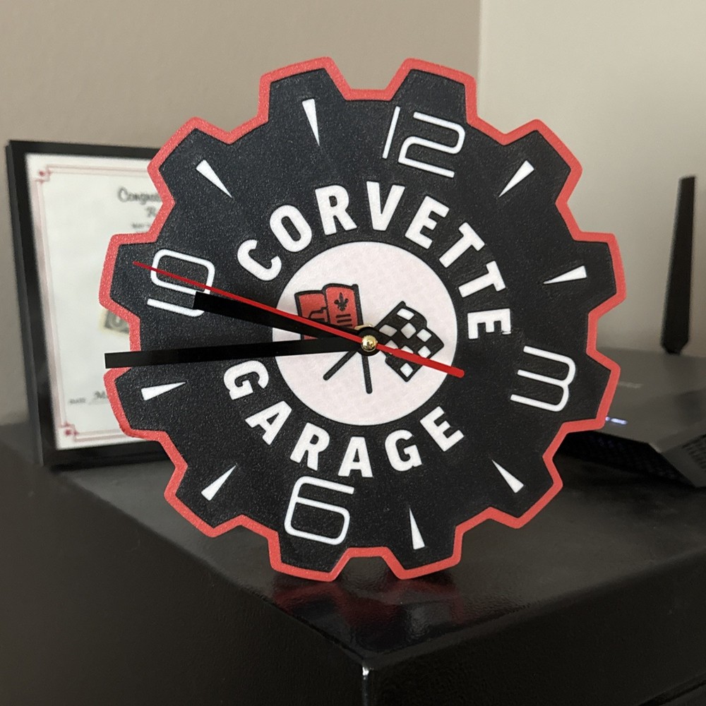 Corvette clock