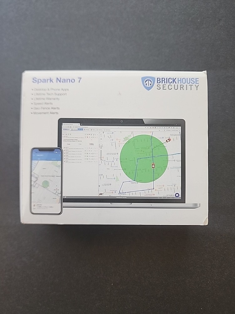 BrickHouse Security Spark Nano 7 4G Micro GPS Tracker