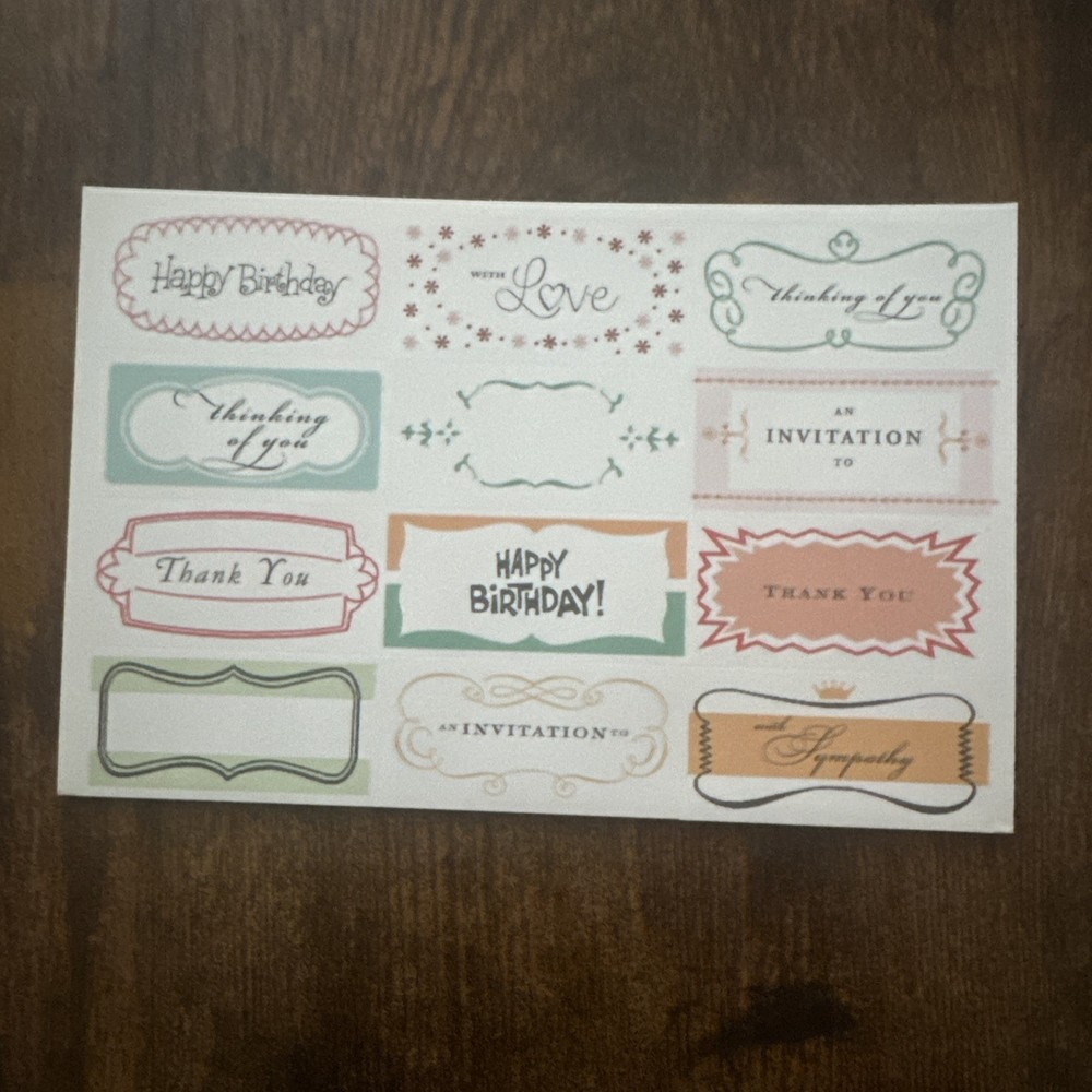 Goth - Icky Plastic Binder/Purse Notecards Pop Ink