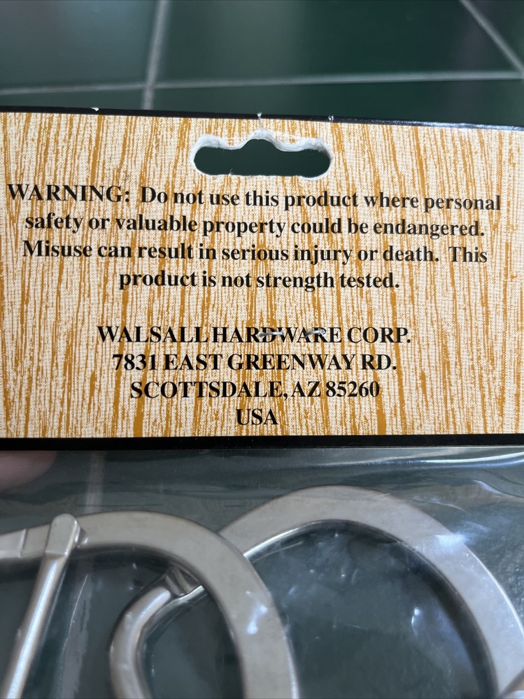 Walsall Quality Hardware 1-1/2” BKL