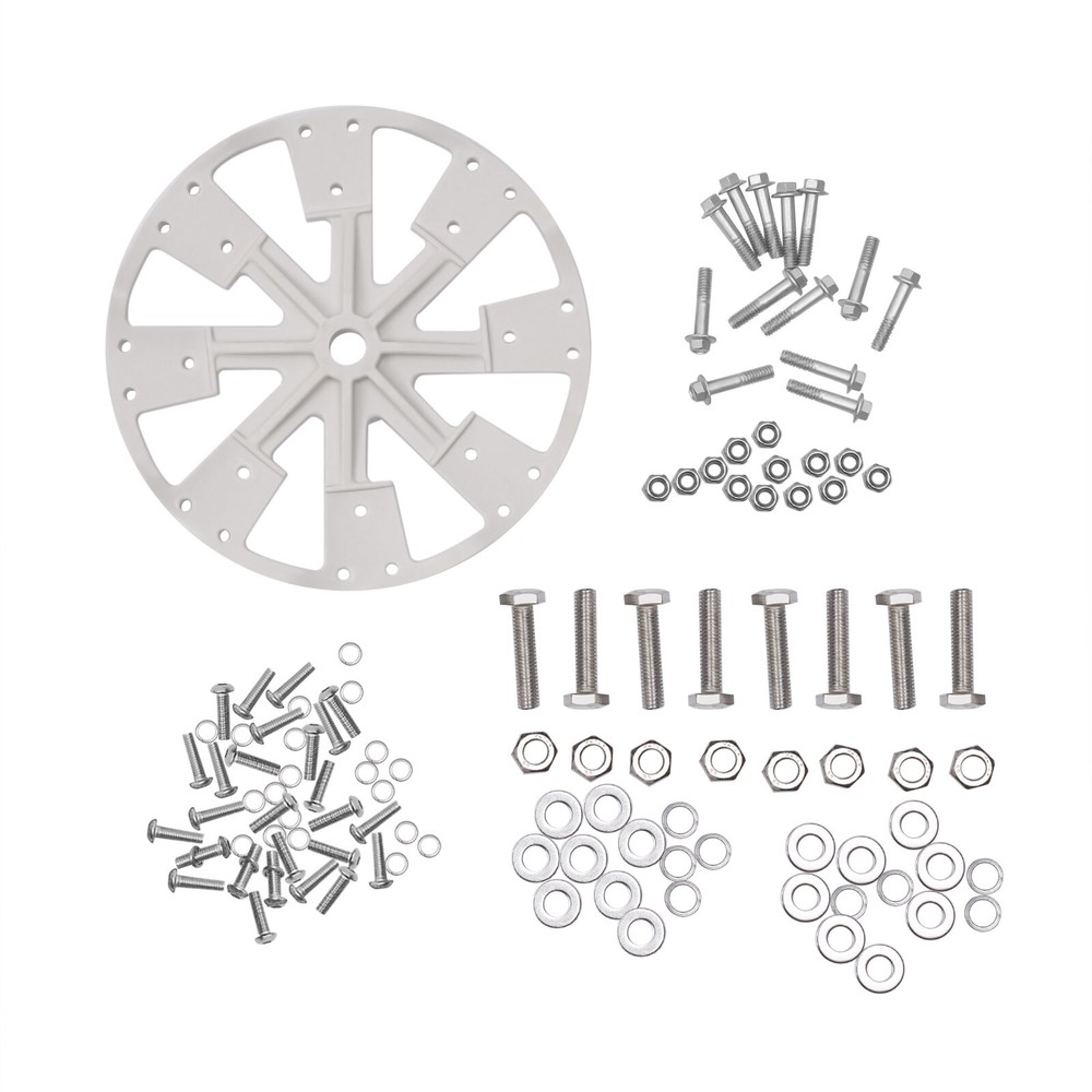 8 Blades 600W Wind Turbine Generator Kit with Charge Controller Windmill Power