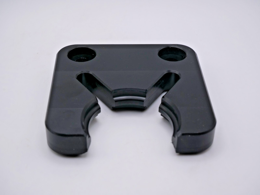 Custom Tool Clip –W/ Plastic Face Mount – CNC Tool Holder Support Bracket