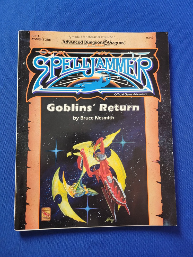 AD&D Goblins' Return Adventure Module - Spelljammer 9343