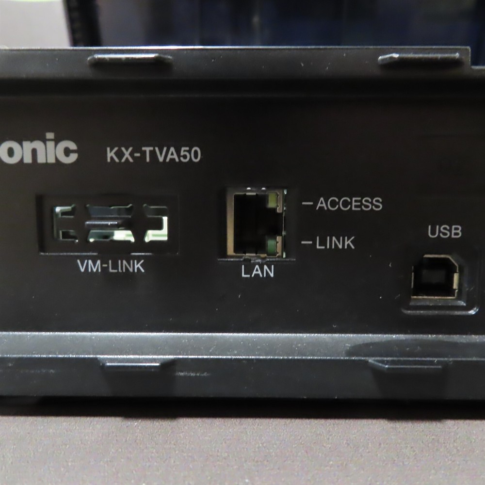 Panasonic KX-TVA50 Voice Processing System TVA594 LAN $$ TVA503
