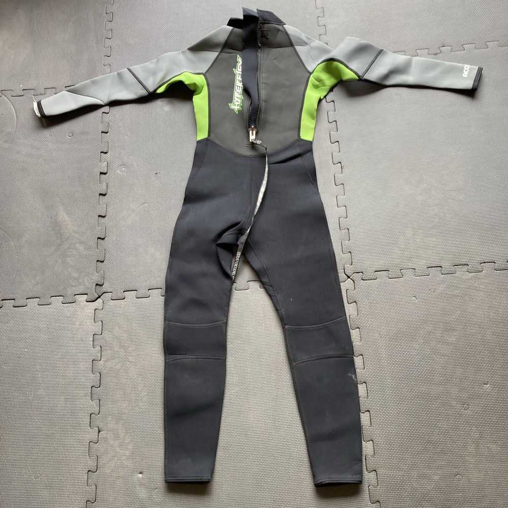 Hyperflex 3/2mm Junior Access Back Zip Full Wetsuit Size 12