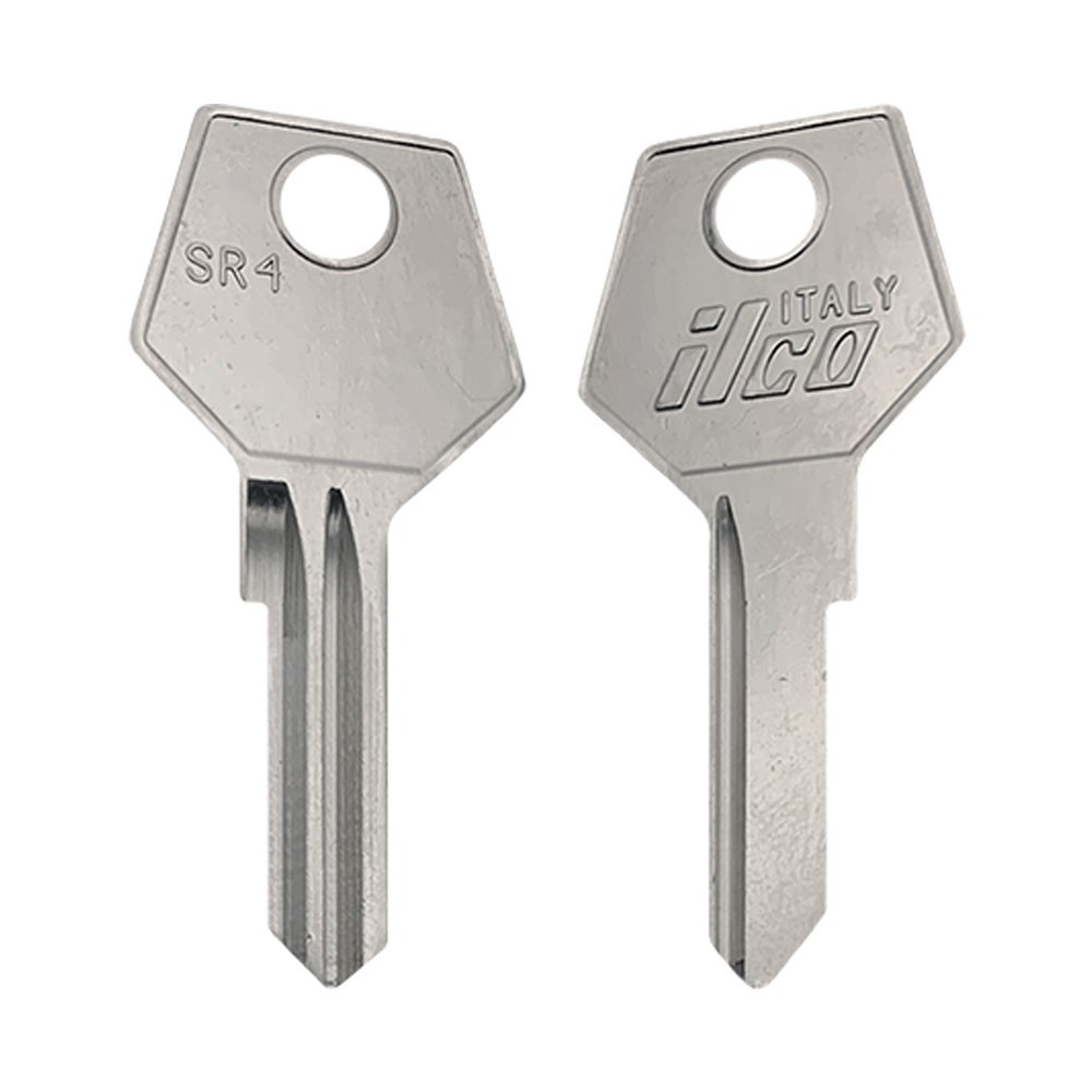 SR4 Key Blank Nickel