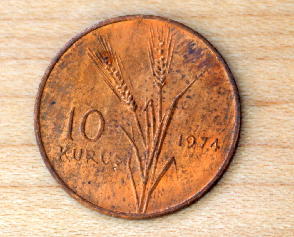 1974 Turkey 10 Kurus