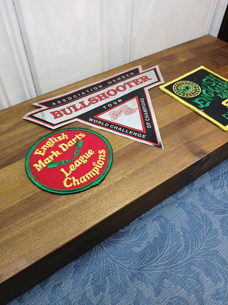 English Mark Darts Sticker & Patchs