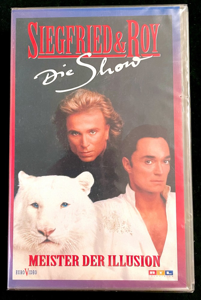 Siegfried & Roy Die Show VHS (1995)