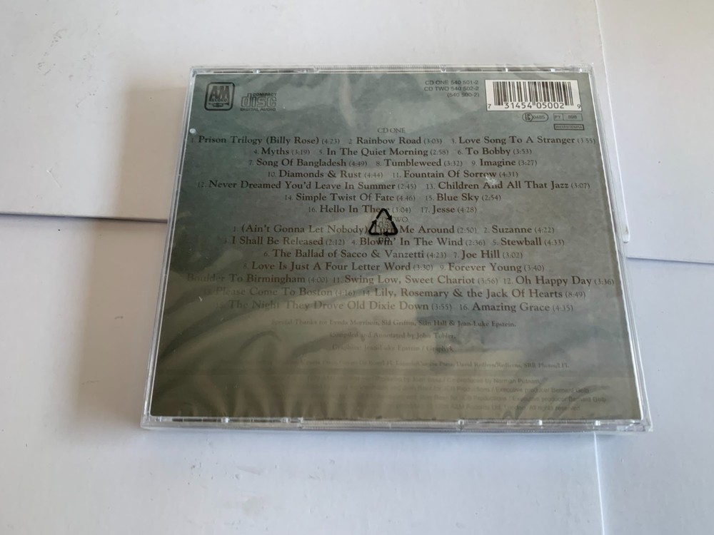 Joan Baez - Diamonds (1996) CD 2 DISC NEW SEALED
