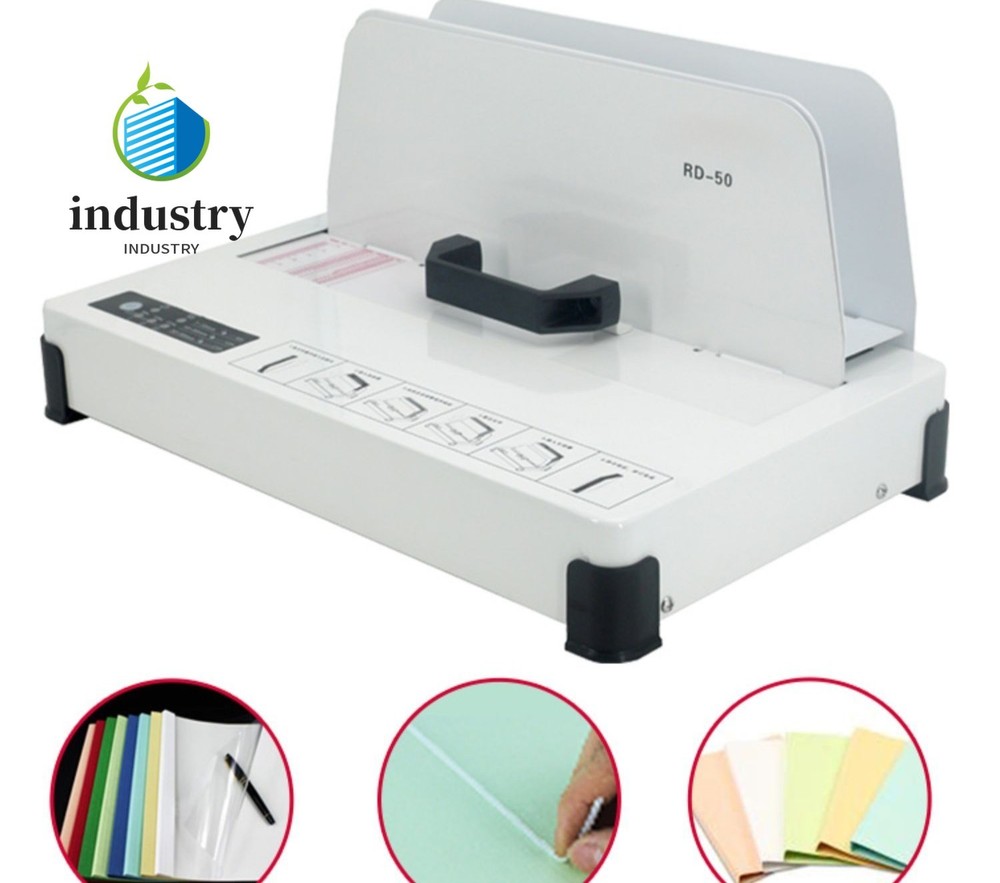 220V Fully Automatic Adhesive Binding Machine Small Hot Melt Binding Machine