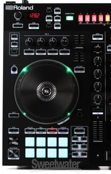 Roland DJ-505 2-deck Serato DJ Controller with Drum Machine