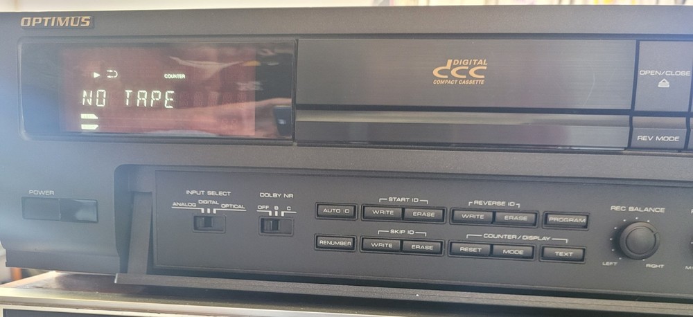Optimus DCT 2000 Digital Compact Cassette Deck