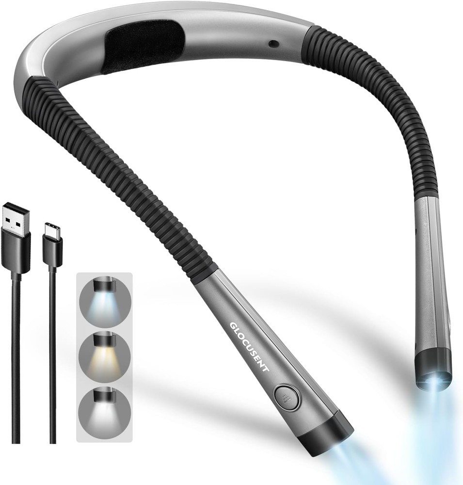 Rechargeable Book Light 3 Colors