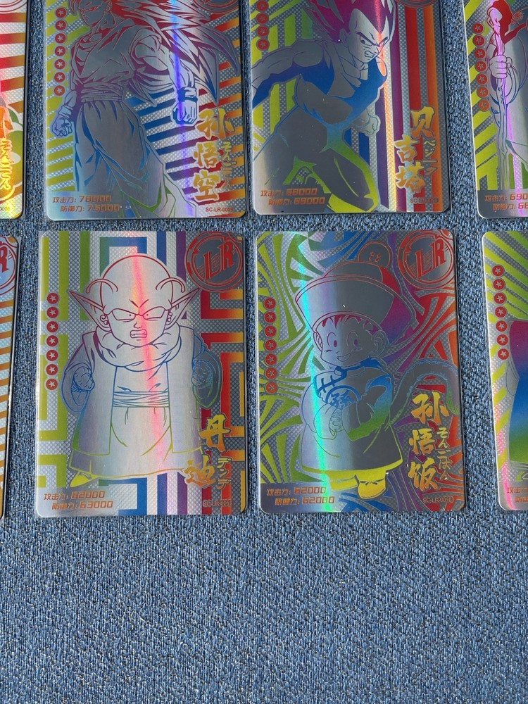 Dragon Heros SC-LR COMPLETE SET 1-18 Rainbow Foil