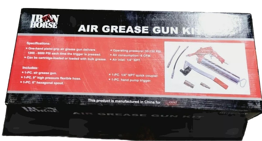 Air Pneumatic Grease Gun Kit
