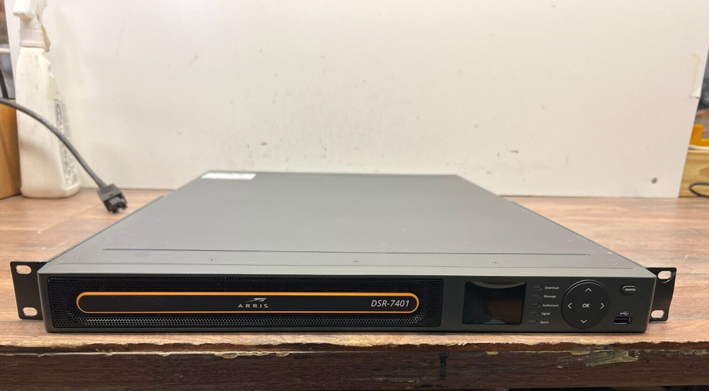 ARRIS DSR- 7401 COMMERCIAL INTEGRATED SATELLITE RECEIVER/TRANSCODER DSR7401