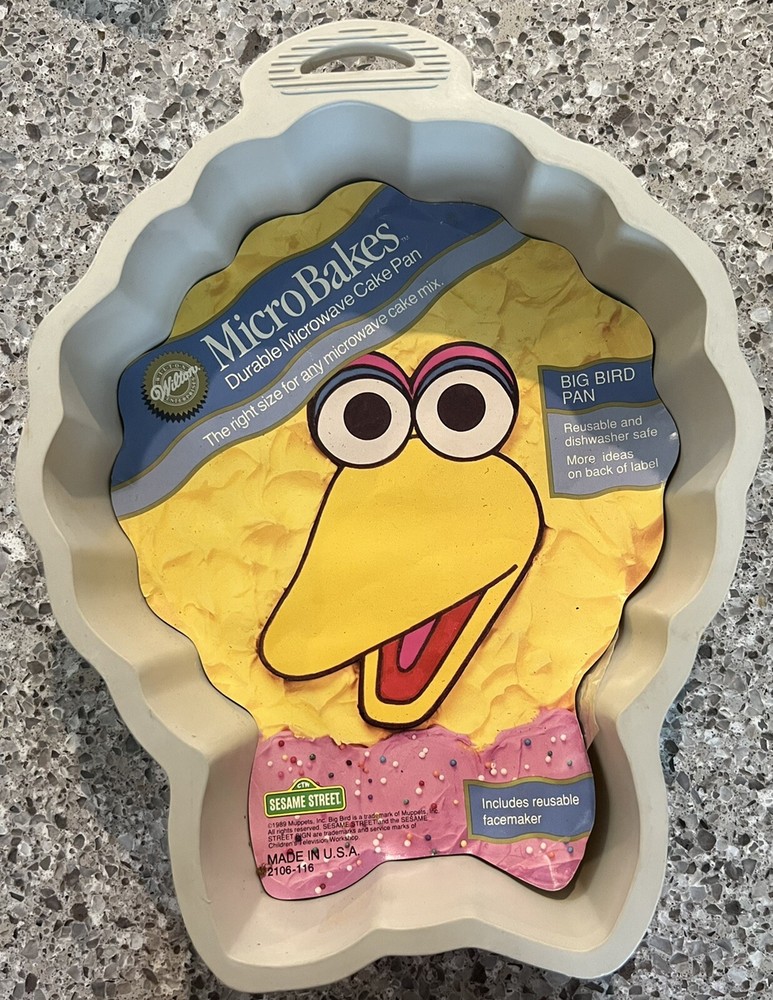 WILTON BIG BIRD MICROBAKES CAKE PAN W/FACEMAKER    *NEW*