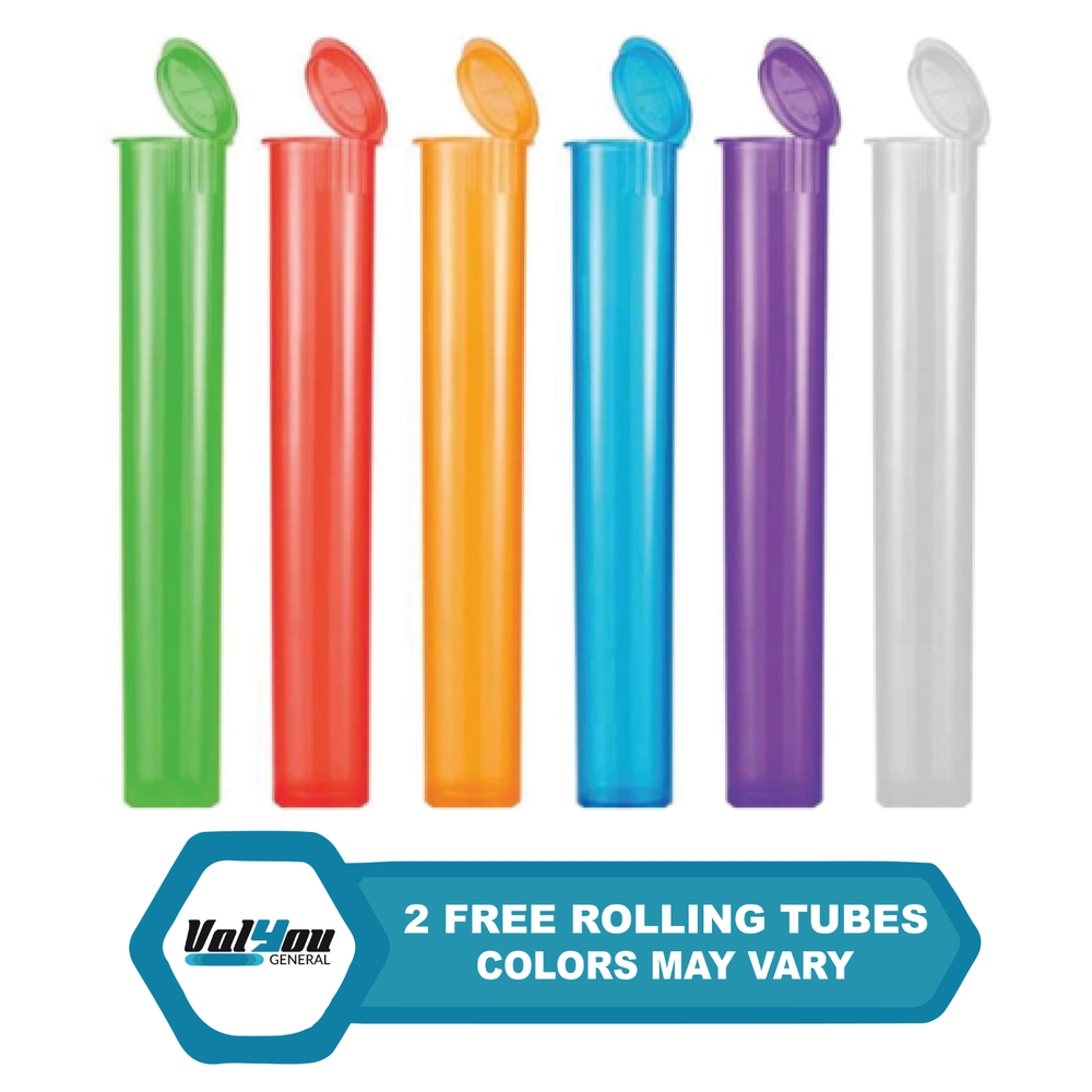 2x Rollers Top Premium Cigarette Rolling Machine | 70MM | + 2 Free Rolling Tubes