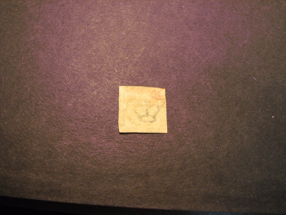 Denmark Stamp Scott# 8 Royal Emblems 1858-62 C353