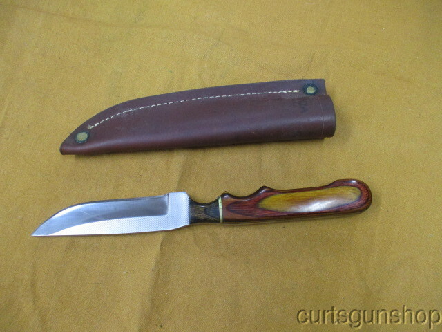 Anza Fixed Blade Knife, 8 1/4" Overall Length w/Sheath
