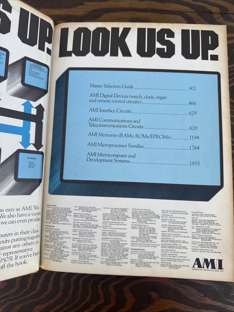 IC Master 1979 VTG Computer Tech Reference Book, United Technical Publications