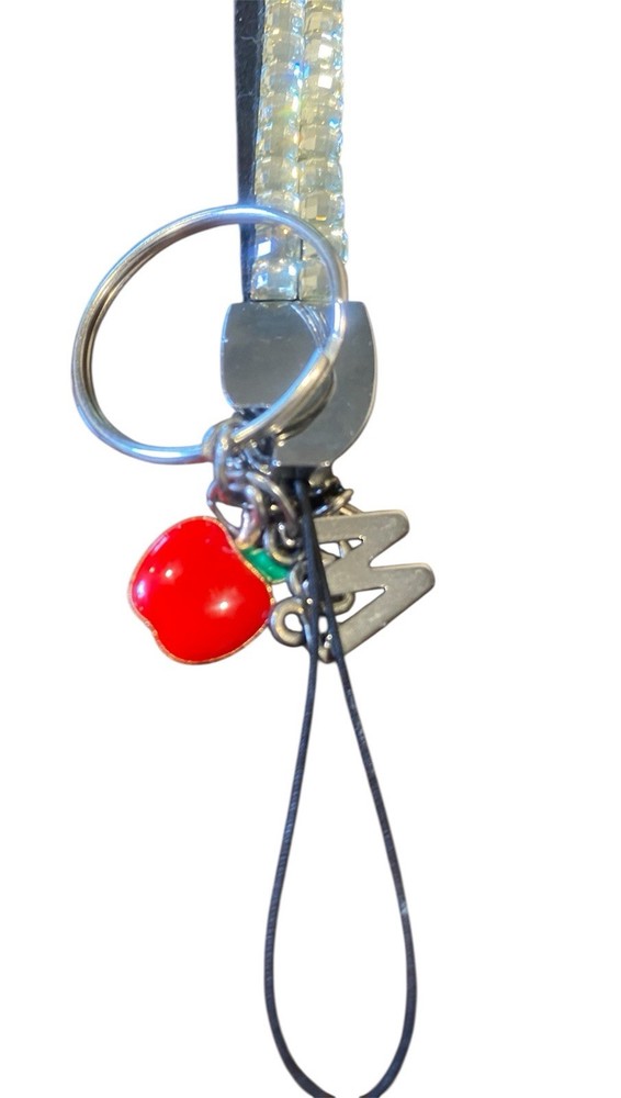 Rhinestone Key Lanyard Holder