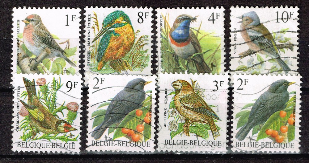 Belgium Fauna Water Birds set 1972